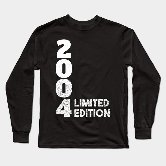 18th Birthday 18 Years 2004 Boys Girl PartyOutfit Long Sleeve T-Shirt by NeverTry